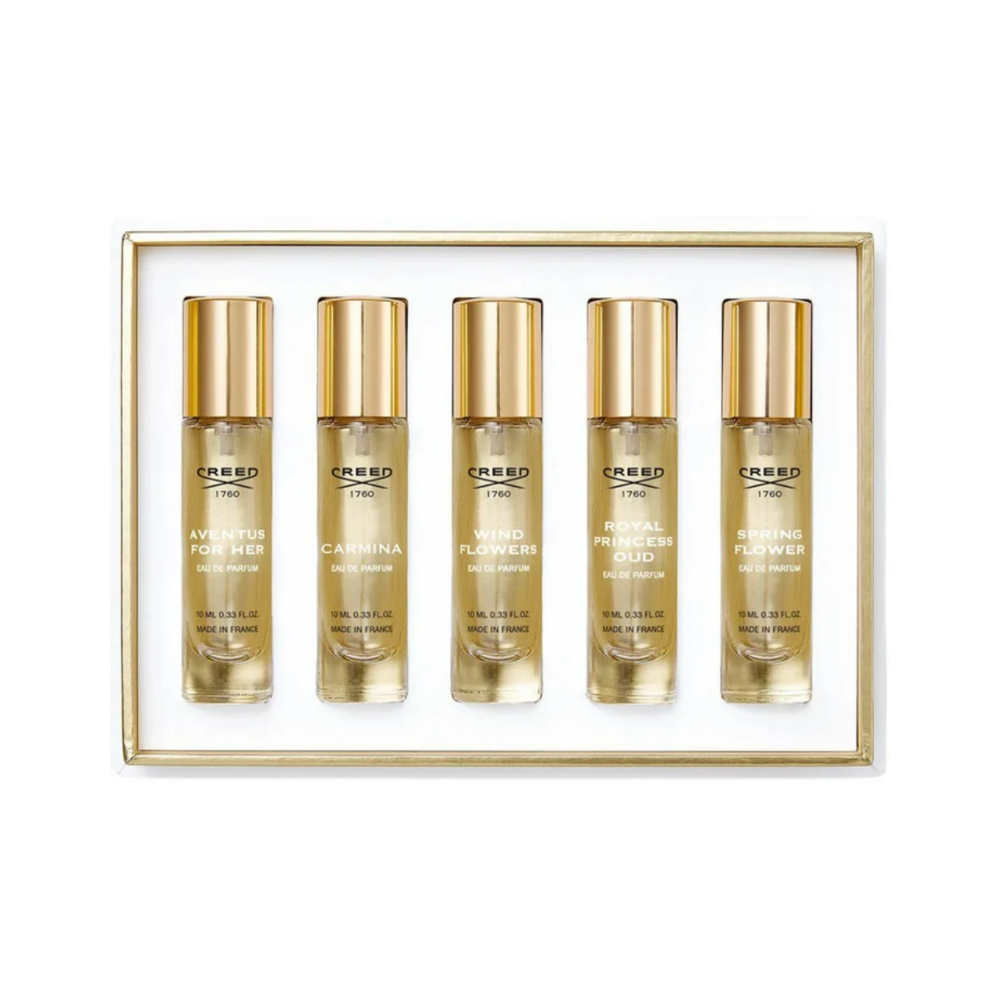 Creed Holiday Women's 5-Piece Set 5x10ml Eau De Parfum