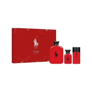 Ralph Lauren Polo Red 3 Piece 125ml Eau De Toilette