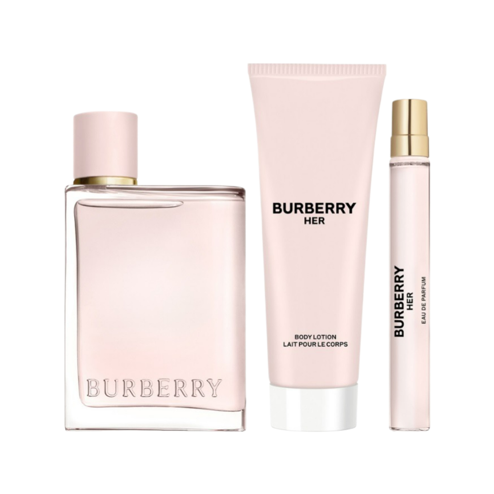 Burberry Her 3 Piece 100ml Eau De Parfum