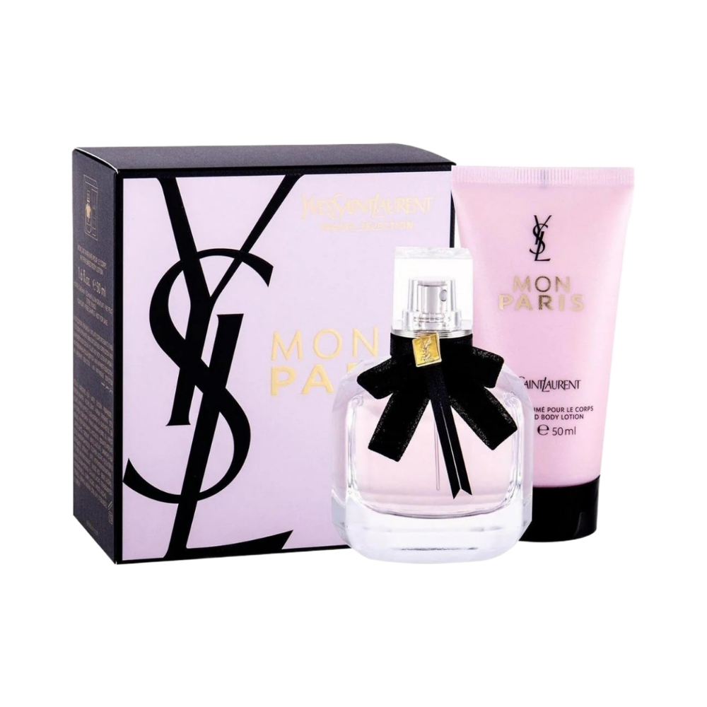 Yves Saint Laurent Mon Paris 2 Piece 50ml Eau De Parfum