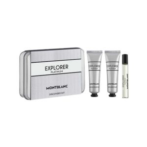 Mont Blanc Explorer Platinum 3 Piece 7.5ml Eau De Parfum