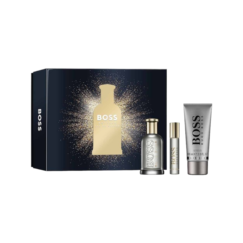 Hugo Boss Men Bottled 3 Piece 100ml Eau De Parfum