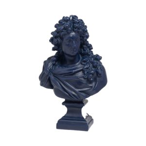 Cire Trudon Louis XIV Bust Navy Blue 35cm