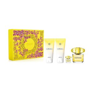Versace Yellow Diamond 4 Piece 90ml Eau de Toilette
