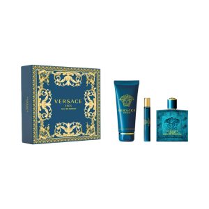 Versace Eros 3 Piece 100ml Eau De Parfum