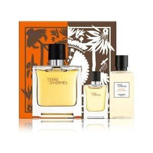Hermes Terre D'Hermes 3 Piece 75ml Eau De Parfum