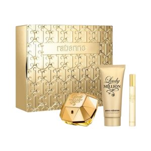 Paco Rabanne Lady Million 3 Piece 80ml Eau De Parfum