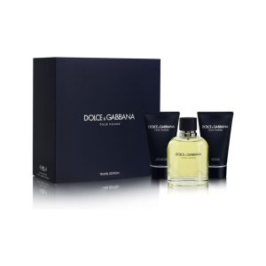 Dolce & Gabbana Pour Homme 3 Piece 3x125ml Eau de Toilette