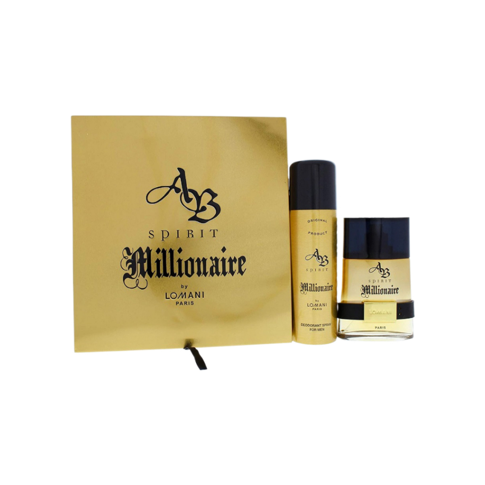 AB Spirit Millionaire 2 Piece 100ml Eau de Toilette