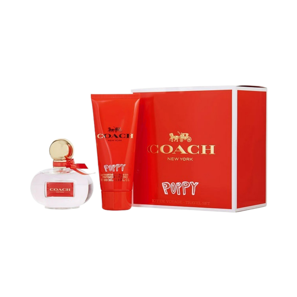 Coach Poppy 2 Piece 100ml Eau De Parfum