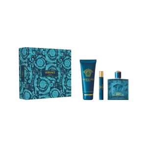 Versace Eros 3 Piece 100ml Eau De Parfum