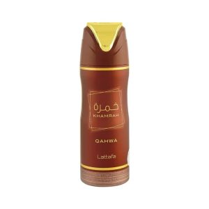 Lattafa Khamrah Qahwa Deodorant Spray 200ml