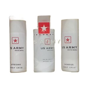 Ron Marone's US Army White 3 Piece 100ml Eau de Toilette
