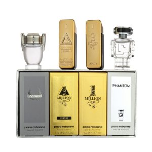 Paco Rabanne Miniature Collection 4 Piece 5ml Eau De Pafum