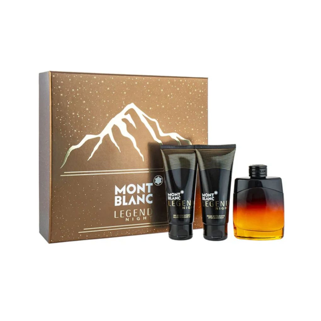 Montblanc Legend Night 3 Piece 100ml Eau De Parfum