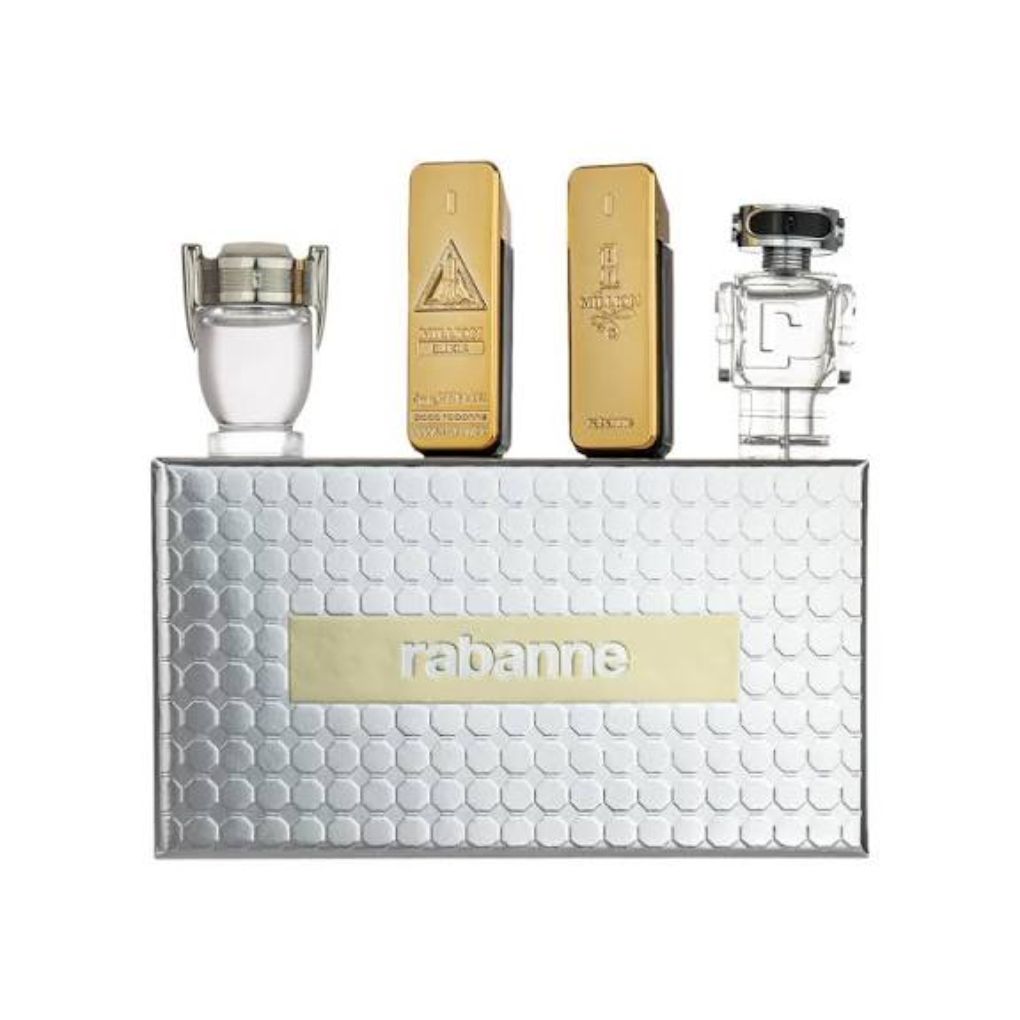 Paco Rabanne Miniature Collection 4 Piece 5ml Eau De Pafum