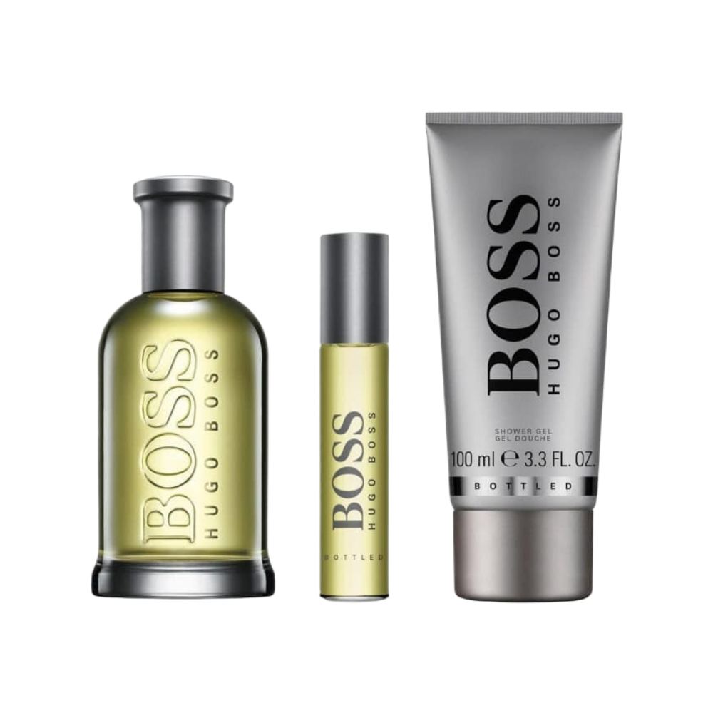 Hugo Boss Men Bottled No.6 3 Piece 100ml Eau De Toilette