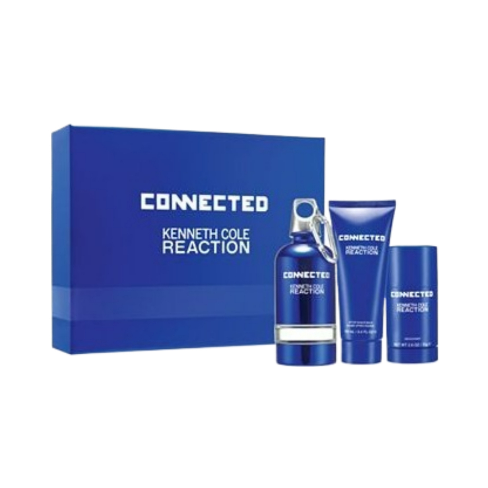 Kenneth Cole Connected Reaction 3 Piece 125ml Eau de Toilette