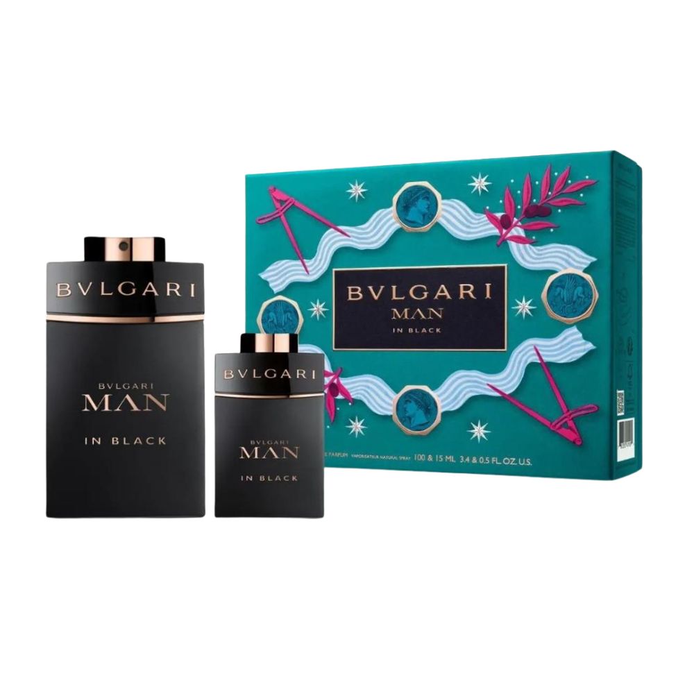 Bvlgari Man In Black 2 Piece 100ml Eau De Parfum