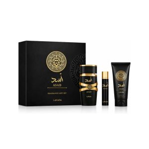 Lattafa Asad 3 Piece 100ml Eau De Parfum