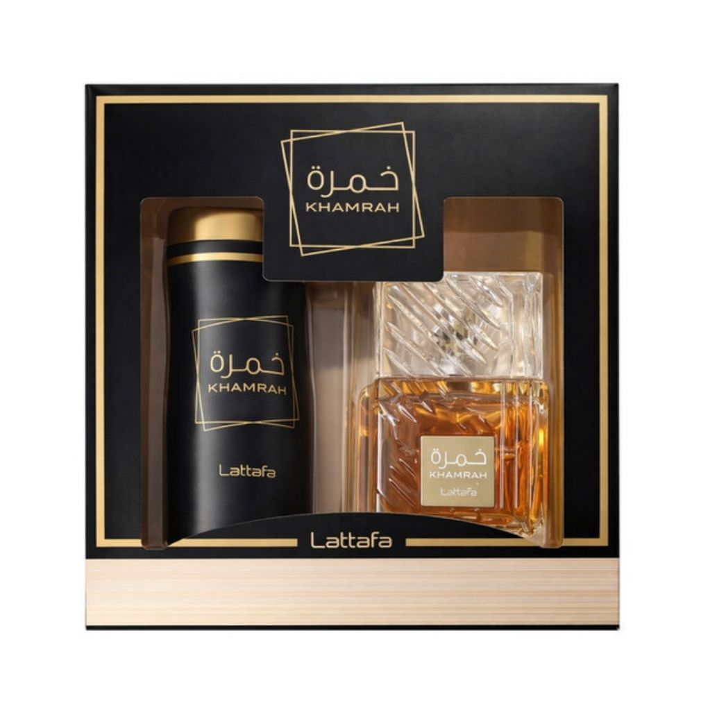 Lattafa Khamrah 2 Piece 100ml Eau De Parfum