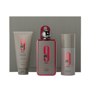 Afnan 9PM Rebel 3 Piece 100ml Eau De Parfum