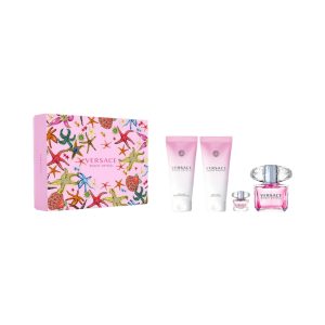 Versace Bright Crystal 4 Piece 90ml Eau de Toilette