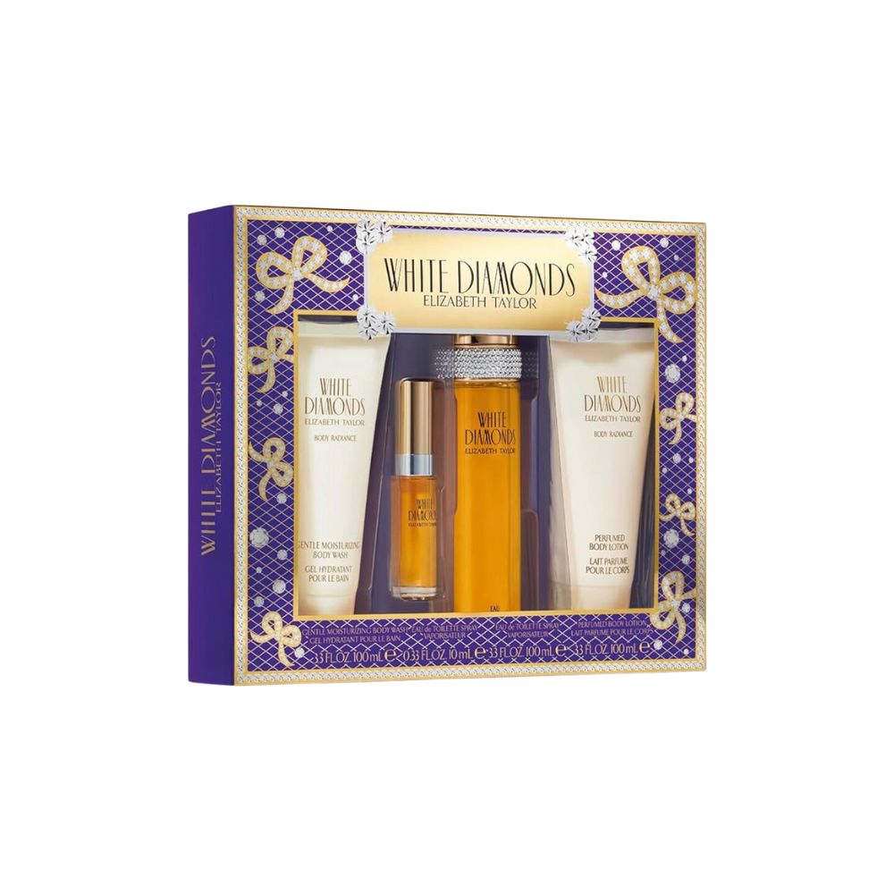 Elizabeth Taylor White Diamonds 4 Piece 100ml Eau de Toilette