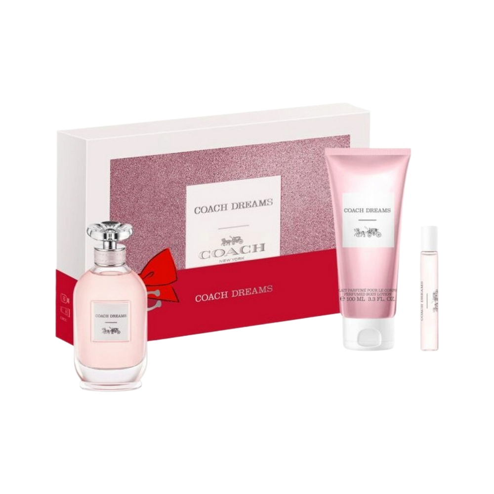 Coach Dreams 3 Piece 90ml Eau De Parfum